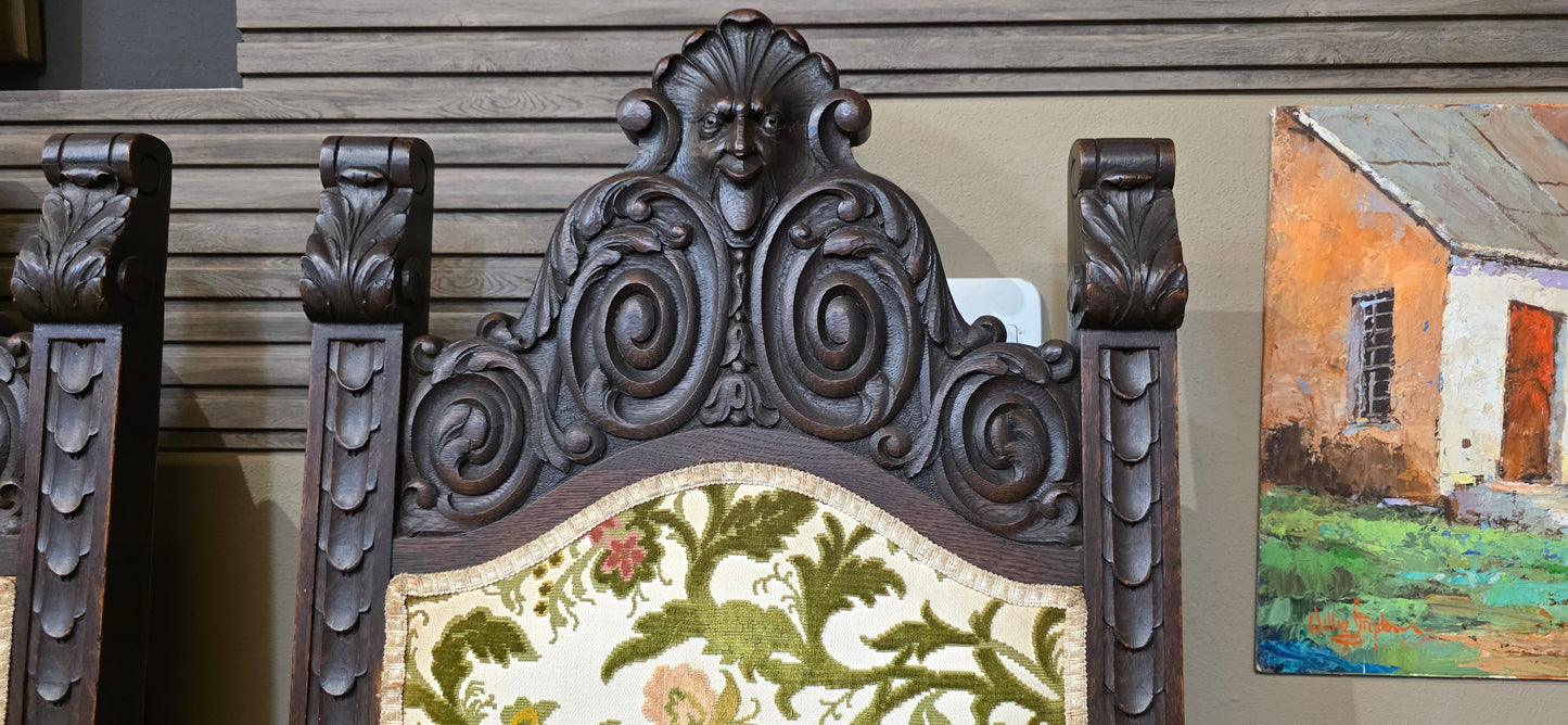 6 x Rare Victorian Antique chairs - 19th Century (SOLD)