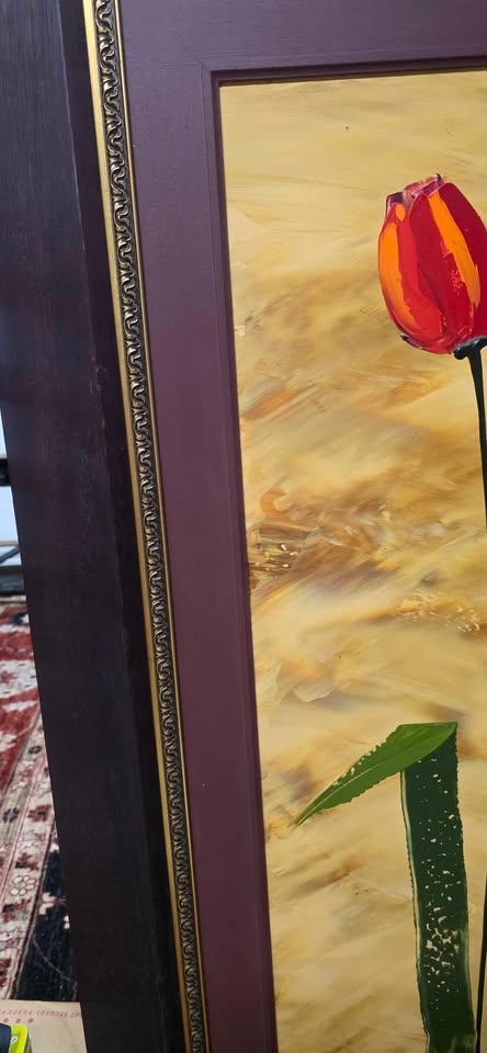 Original oil painting by Munro - 73cm x 126cm