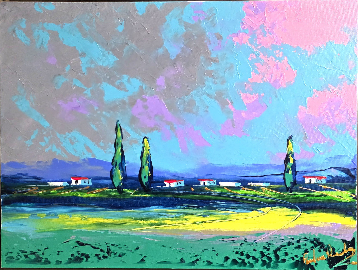 Acrylic Painting by Paul van Rensburg  - 610mm x 460mm