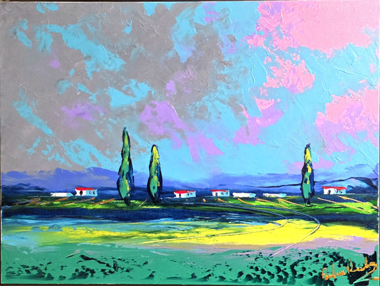 Acrylic Painting by Paul van Rensburg  - 610mm x 460mm