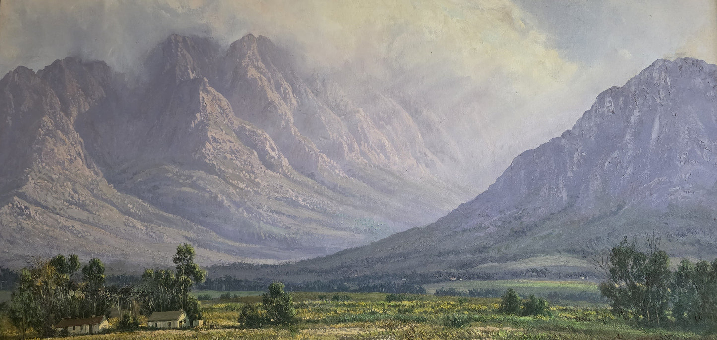 Casey vd Leek original oil painting - 1070mm x 750mm