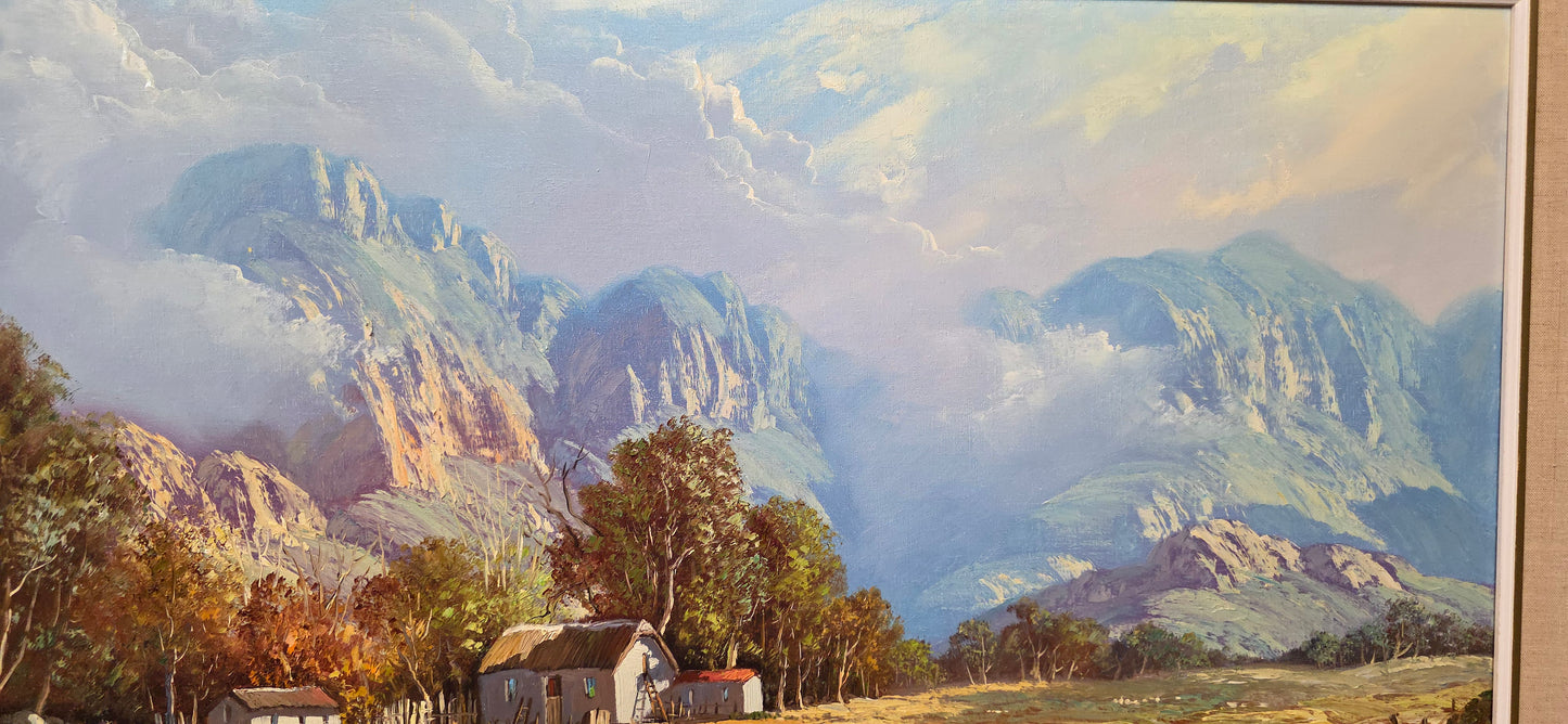 Michael Albertyn snr Oil Painting - 1120mm x 820mm (SOLD)