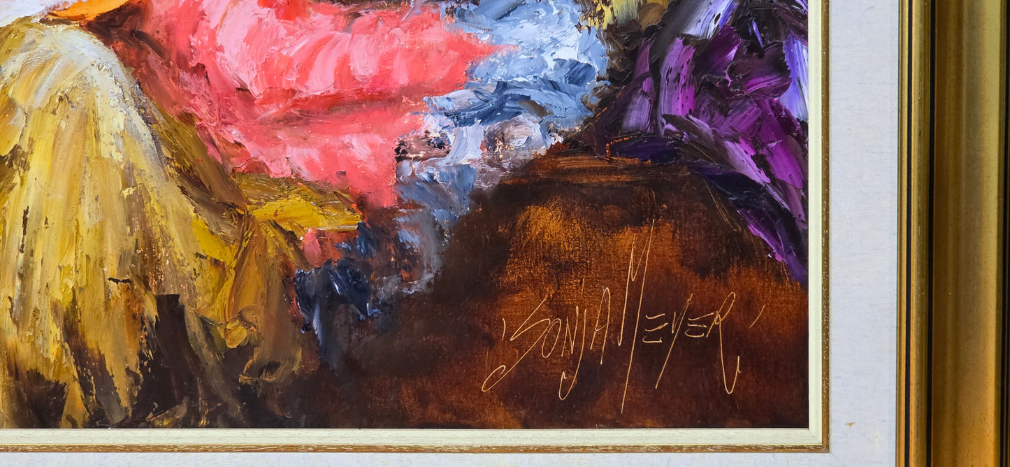 Elegant Oil Painting - Sonja Meyer - 1120mm x 820mm (SOLD)