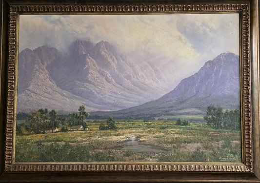 Casey vd Leek original oil painting - 1070mm x 750mm