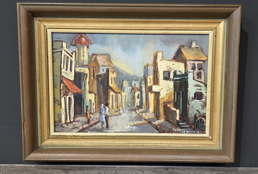 Isabel Le Roux Oil Painting 1976 - Collector`s item