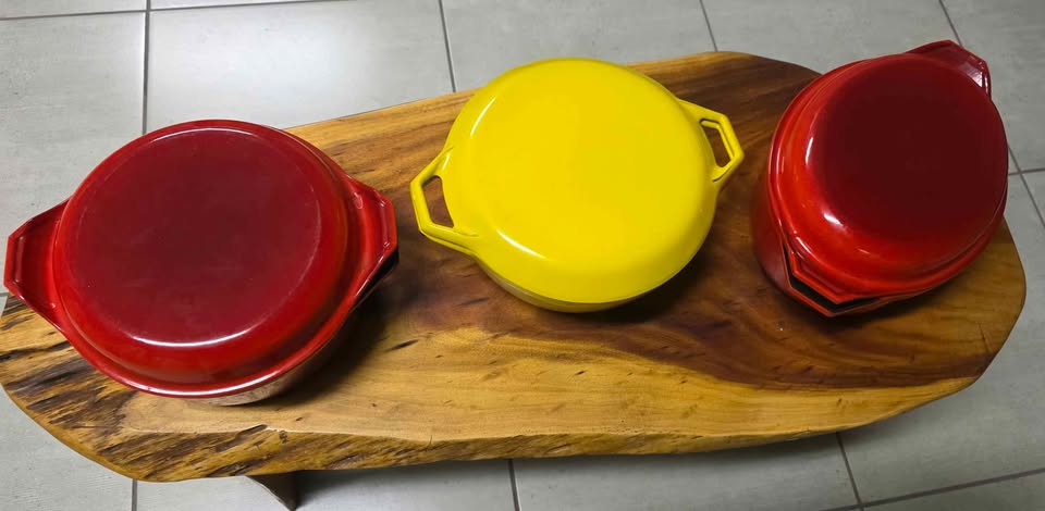 Vintage Le Creuset Cast Iron Made in France / Copco Made in Denmark
