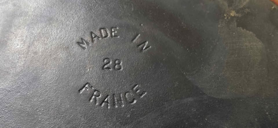 Vintage Le Creuset Cast Iron Made in France / Copco Made in Denmark