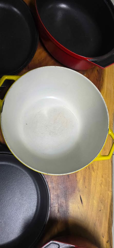 Vintage Le Creuset Cast Iron Made in France / Copco Made in Denmark