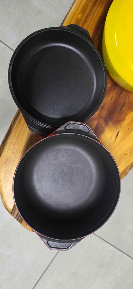 Vintage Le Creuset Cast Iron Made in France / Copco Made in Denmark