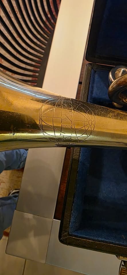 Vintage 1920s WELTKLANG Cased Brass Trumpet (SOLD)