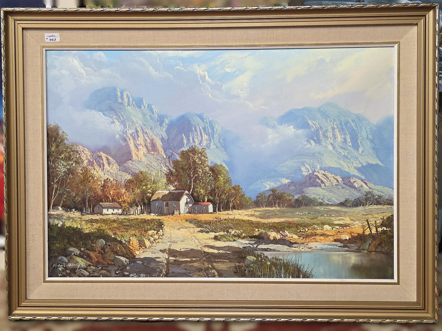 Michael Albertyn snr Oil Painting - 1120mm x 820mm (SOLD)