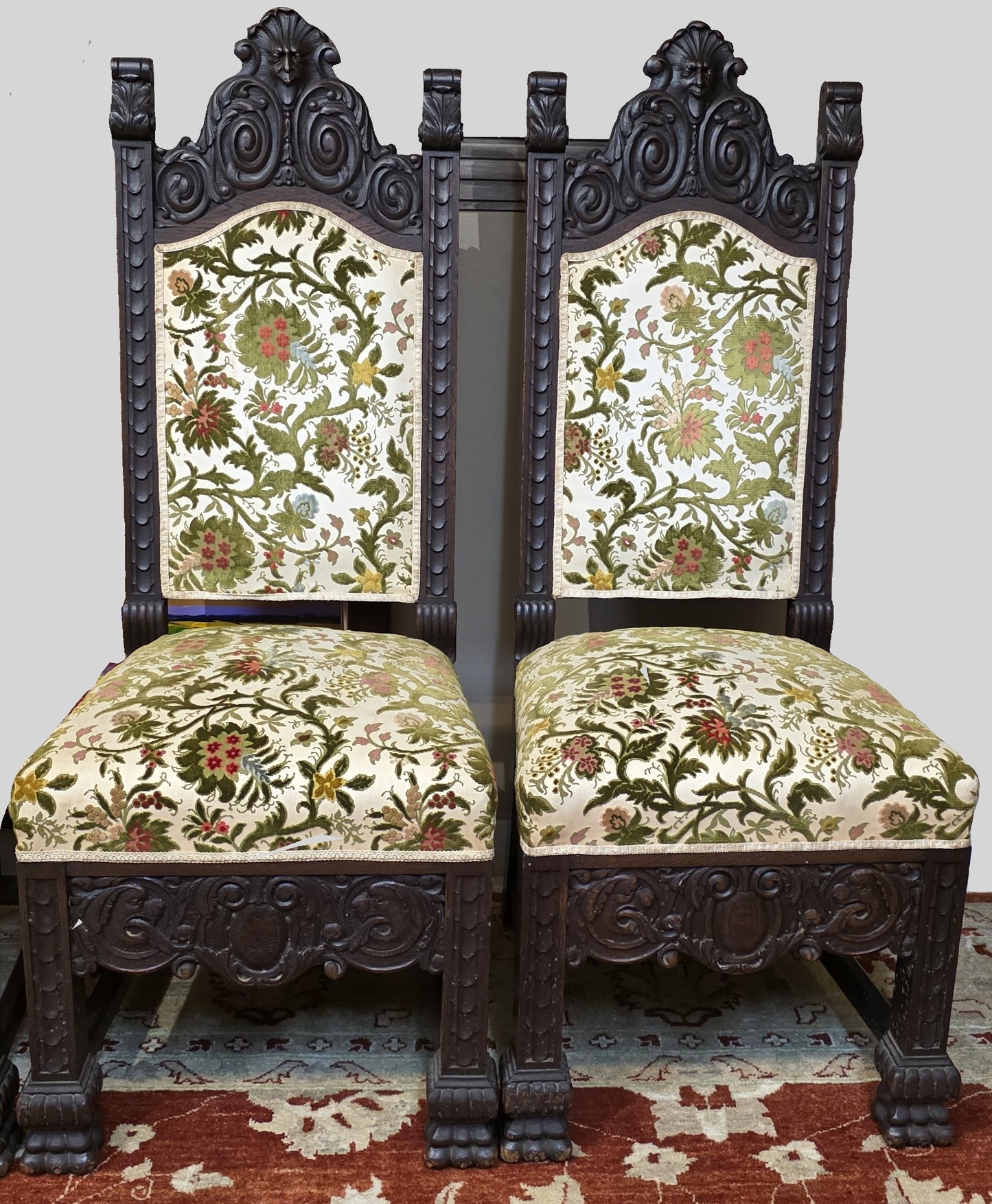 6 x Rare Victorian Antique chairs - 19th Century (SOLD)