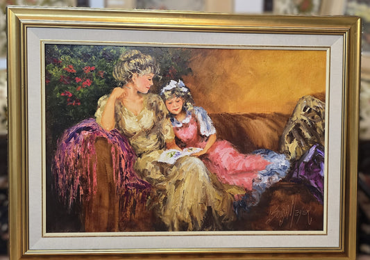 Elegant Oil Painting - Sonja Meyer - 1120mm x 820mm (SOLD)