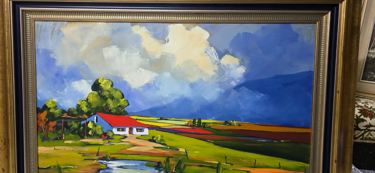 Carla Bosch Oil Painting - 1520mm x 1100mm