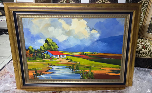 Carla Bosch Oil Painting - 1520mm x 1100mm